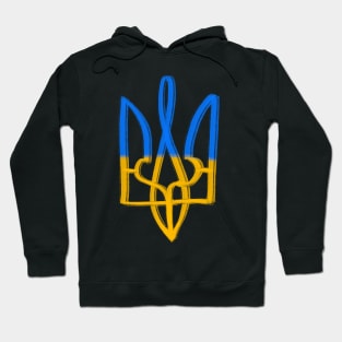 Tryzub - Ukrainian coat of arms Hoodie